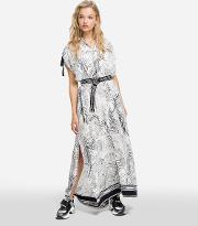 Kkarlifornia Maxi Shirt Dress 