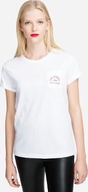 Rue Lagerfeld Logo T Shirt 