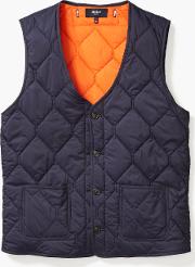 Quilted 3 In 1 Button Out Vest