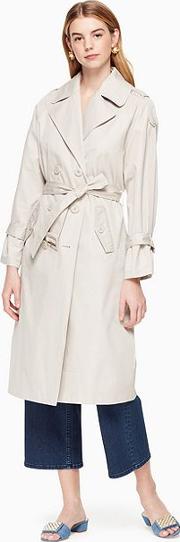 Relaxed Twill Trench Coat Multi 