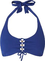 Enid Ink Blue Bikini Top 