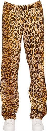 Leopard Printed Techno Jogging Pants
