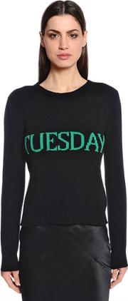 Tuesday Slim Wool & Cashmere Sweater 