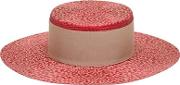 Straw Boater Hat 