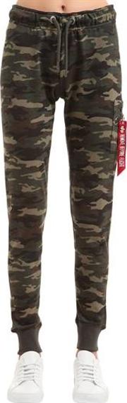 Camouflage Sweatpants W Pocket 