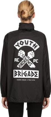 Pablo Cots Youth Brigade Hooded Raincoat 