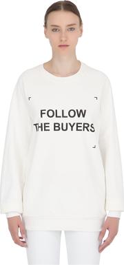 Follow The Buyers Cotton Sweatshirt 