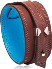 Louis Philippe Leather Bracelet 