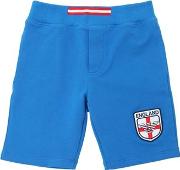 England Soccer Team Cotton Sweat Shorts 