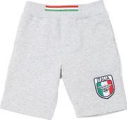 Italy Soccer Team Cotton Sweat Shorts 