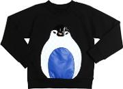 Penguin Patch Cotton Sweatshirt 