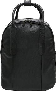 Faux Leather Backpack 