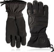 Patrol Insulated Leather Mountain Gloves 