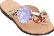 Sofia The First Leather Flip Flops 