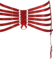 High Waist Webbed Suspender Belt 