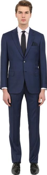 Micro Textured Super 150's Wool Suit 