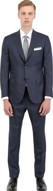 Wool And Silk Blend Suit 