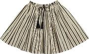 Striped Cotton Poplin Skirt 