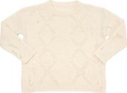 Destroyed Alpaca & Wool Tricot Sweater 