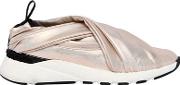 30mm Stretch Satin Slip On Sneakers 