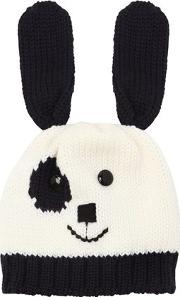 Dog Merino Wool Knit Beanie Hat 