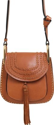 Small Hudson Studs & Braids Leather Bag 