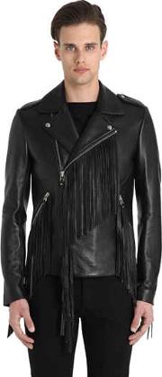 Lewis Perfecto Fringed Leather Jacket 