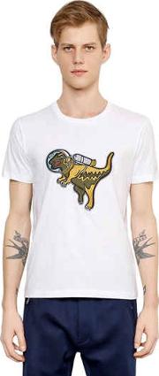 Rexy Embroidered Patch Jersey T Shirt 
