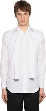 Layered Cotton Poplin Shirt 