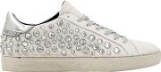 20mm Embellished Leather Sneakers 