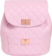 Tokyo Quilted Pvc Backpack 