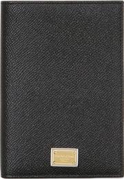 Dauphine Leather Passport Case 