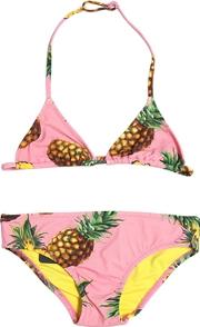 Pineapple Print Lycra Bikini 
