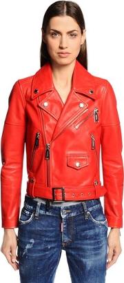 Nappa Leather Biker Jacket 