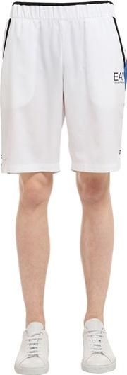 Logo Nylon Tennis Shorts 