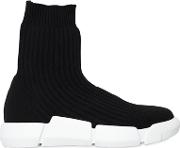 30mm Rib Knit Sock Pull On Sneakers 