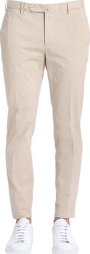 17cm Slim Light Cotton Gabardine Pants 