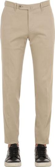 18cm Gabardine Cotton Pants 