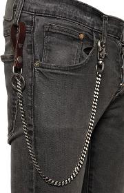 Leather & Metal Pocket Chain 