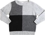 Geometric Merino Wool Sweater 