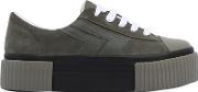 40mm Mongo Suede Platform Sneakers 