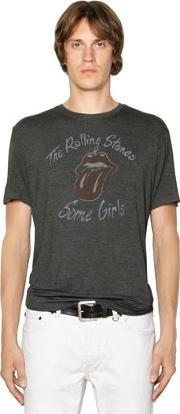 Rolling Stones Print Jersey T Shirt 