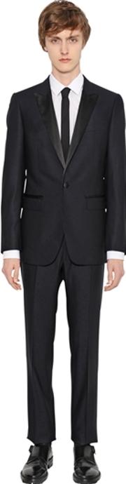 Wool Mohair Tuxedo Suit 