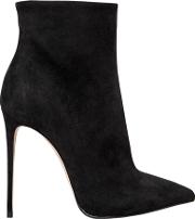 110mm Suede Ankle Boots 