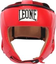 Contest Leather Boxing Helmet 