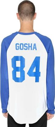Gosha Printed Cotton Jersey T Shirt 