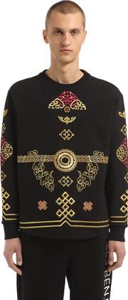 Embroidered Cotton Sweatshirt 