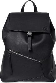 Puzzle Leather Backpack 