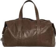 Soft Leather Sailor Duffle Bag 