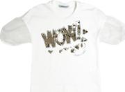 Sequin Embellished Cotton Jersey T Shirt 